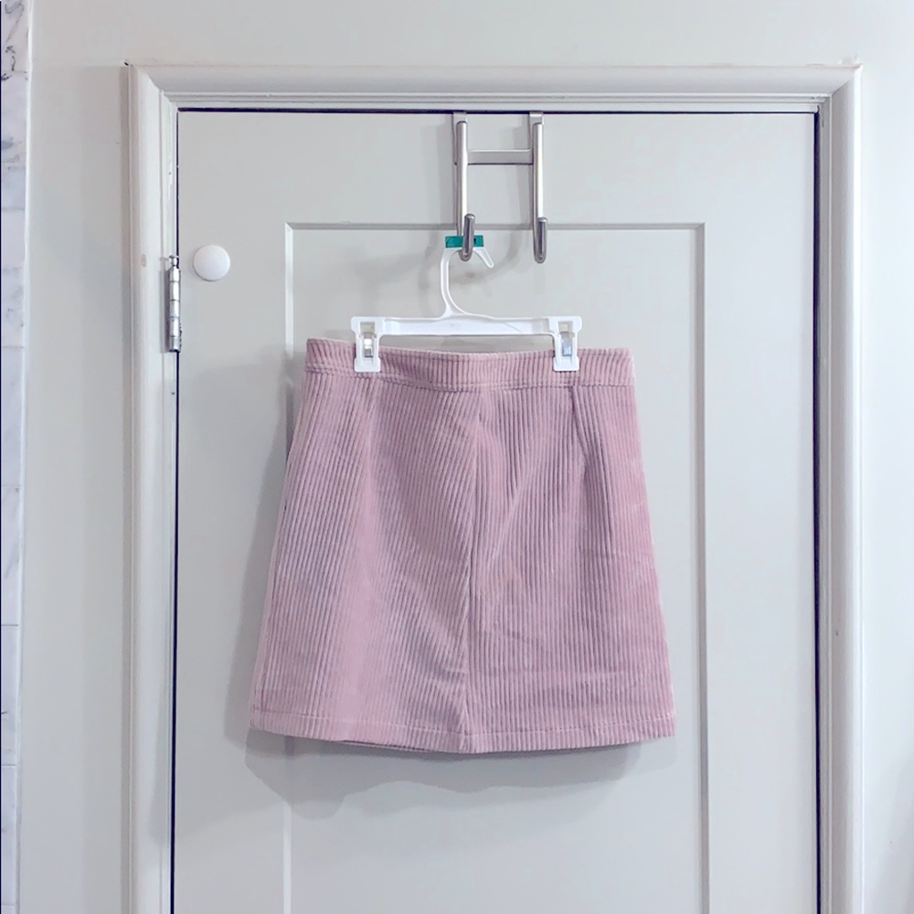 Pink Corduroy Skirt - Never Worn!